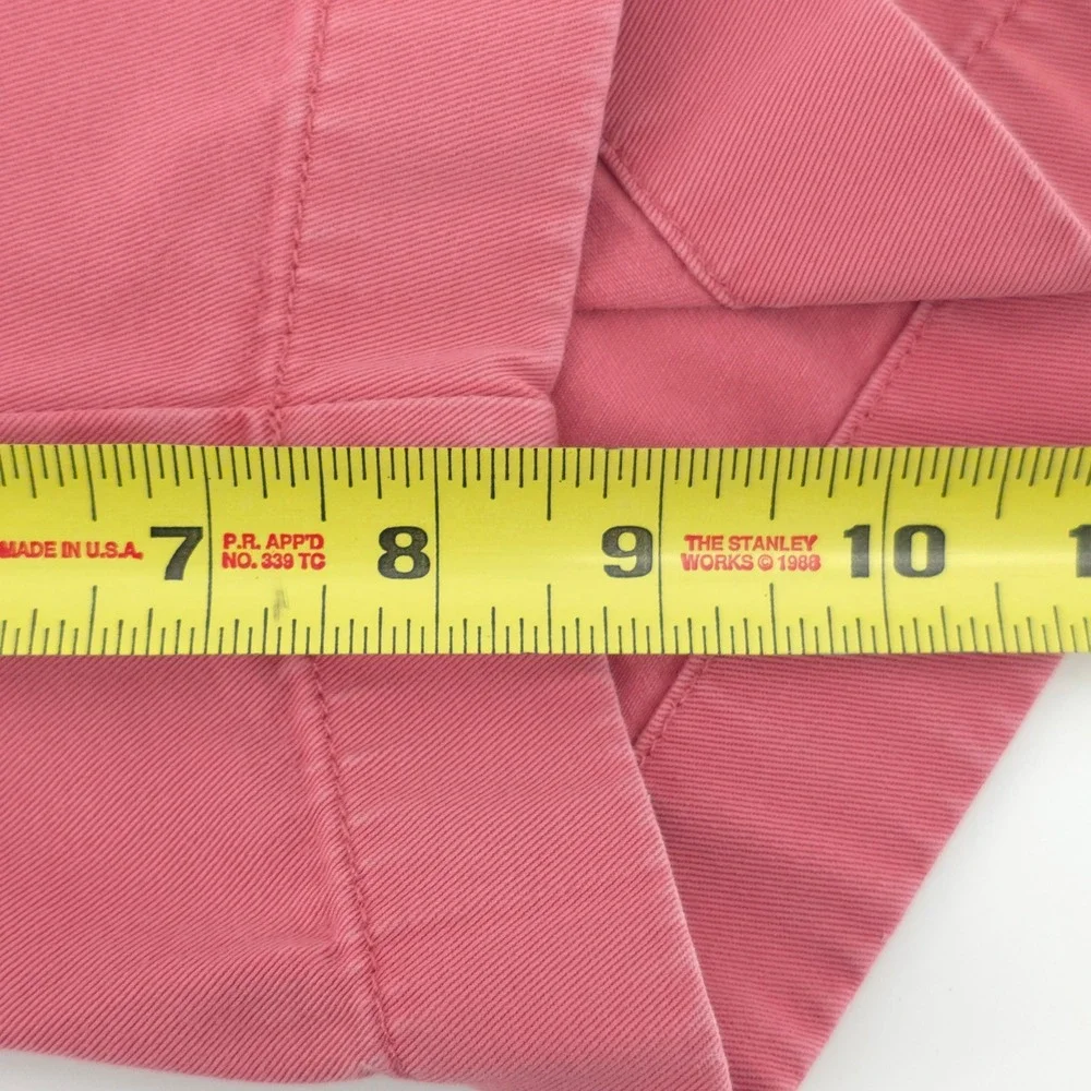 J.Crew Mens Shorts Stanton Chino 30 Pink Garment Dye Cotton Twill 9‎ Inch Inseam